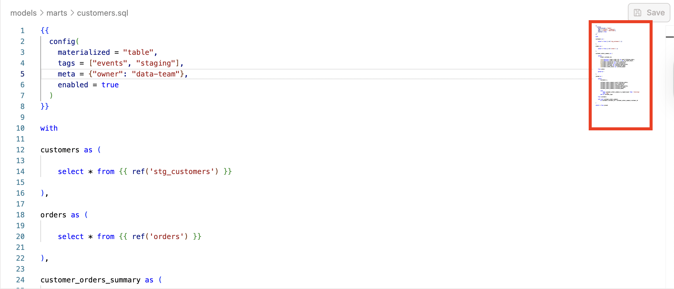 Use the Minimap for quick navigation and code understanding